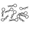 10Pcs RC Car Shell Clip RShape Metal Body Clips Pins for 1 5 1 6 1 8 1 10 RC Car