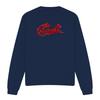 Chevrolet Unisex Adult Script Distressed Sweatshirt