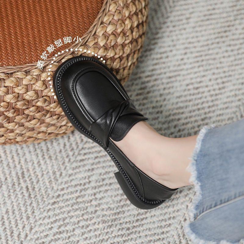 

WD женская обувь широкая стопа полная девушка 35-43 туфли из мягкой кожи 41 британский стиль одинарные туфли лоферы на платформе черные женские туфли 42 43 чёрный