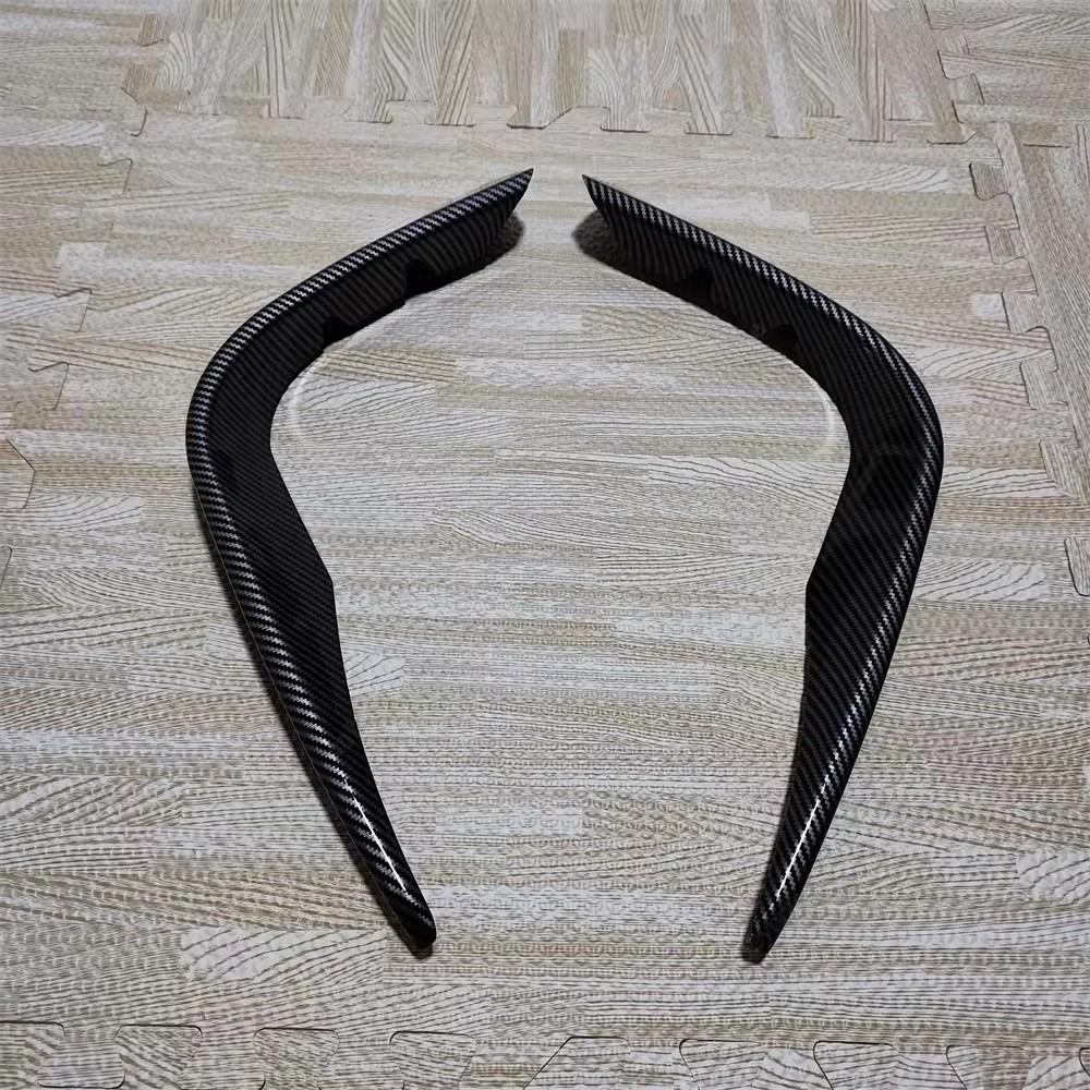 For Mercedes Benz GLC Class X253 GLC260 300 GLC43 AMG 2016-2019 Front Bumper Splitter Spoiler Fog Light Trim Wind Knife Bodykits