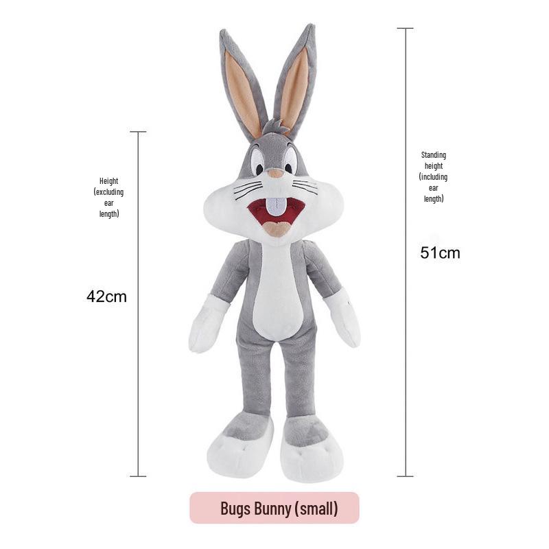 Looney Tunes Bugs Bunny & Tweety Plush Toy - Cute Rabbit Stuffed Animal Birthday Gift for Kids
