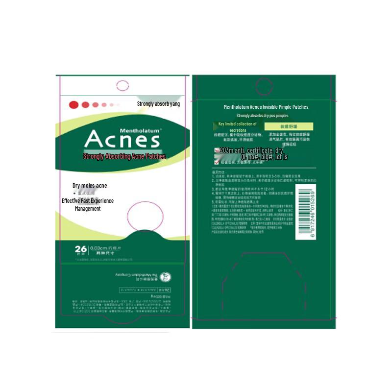 Mentholatum Invisible Acne Patches