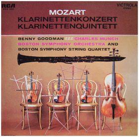 LP Record WOLFGANG AMADEUS MOZART - BENNY GOO - Benny Goodman Spielt Mozart VICS1402 RCA Victrola 1969 Germany Classical Used