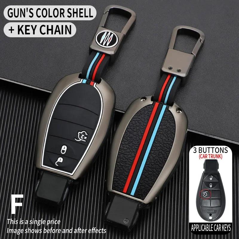 Car Key Cover Case And Shells Are Designed For Jeep Renegade Compass Grand Cherokee Chrysler 300C Wrangler  Dodge Accessories