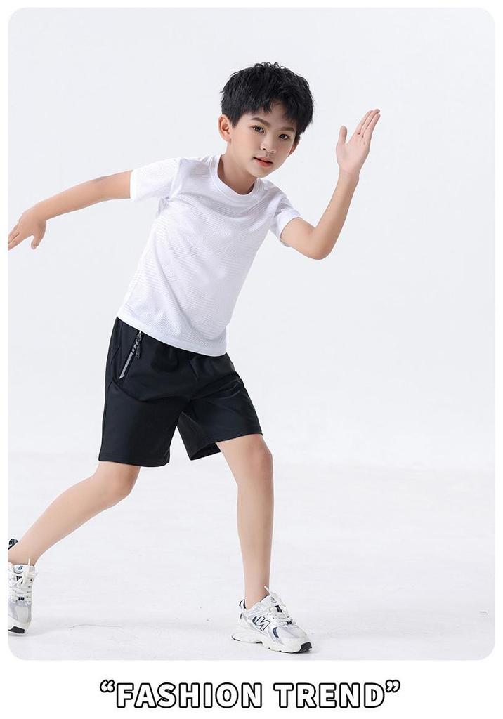 Children's Quick-Dry Long Sleeve Sports T-Shirt for Boys & Girls - Perfect for Basketball, Running, & Yoga