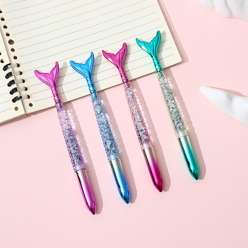 Bunter Mermaid Laser-Plattierter Neutraler Stift für Büro und Schüler