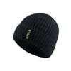 Wrels Winter Cycling Hats Thickened Knitted Beanie Caps Elastic Plus Velvet Pullover Hat Warm Windproof Running Vogue Hat