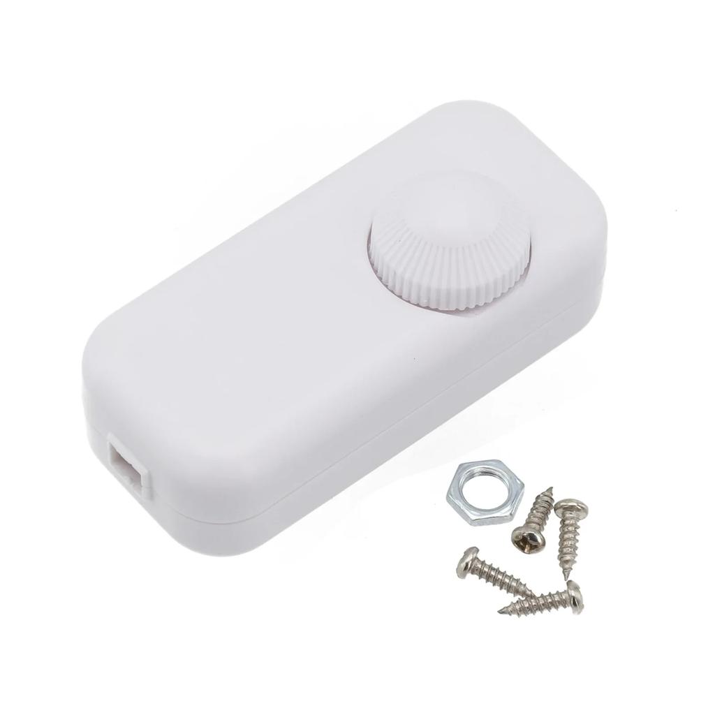 LED-Dimmschalter Eingebauter Dreh-Ein/Aus-Regler Ersatz-Dimmer Tisch-Schreibtischlampe Kabel Schalter Kippschalter