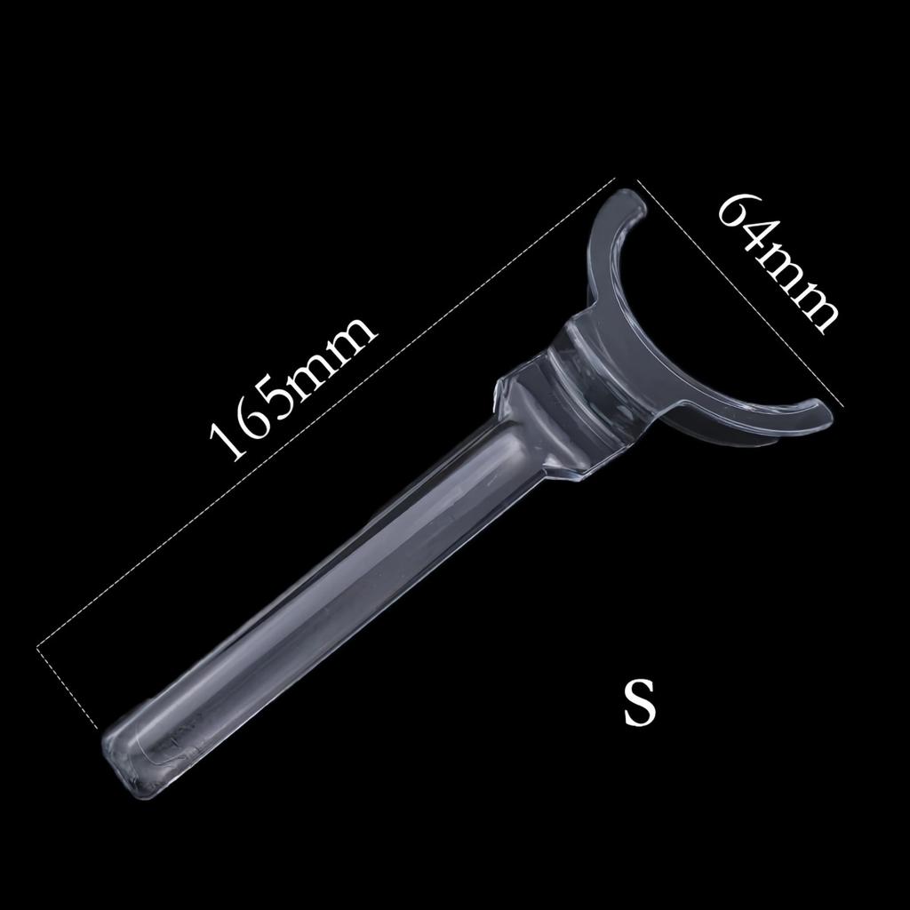 1 Pc Dental Lip Cheek Retractor Mouth Opener Transparent Plastic L S Sizes Dentist Lab Tools for Photo Lip Hooks Tongue