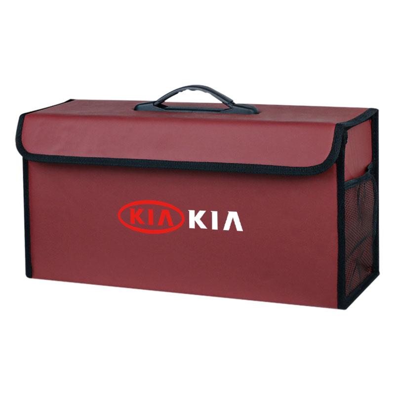 Boîte d'organisation de coffre de voiture Grande capacité Sac de rangement multi-usages pour outils Pour KIA K5 K9 Sorento Ceed RIO Sportage EV9 Stinger Niro Soul