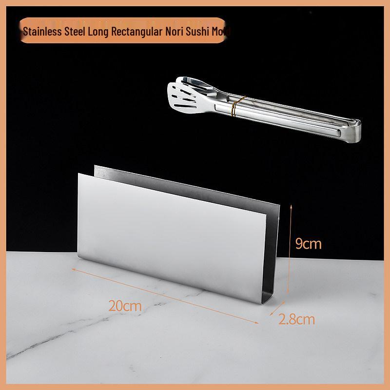 Sushi Tray U-Shaped Solid Wood Nori Holder - Creative Japanese Cuisine Plating Dish for Hand Roll and Taco Presentation