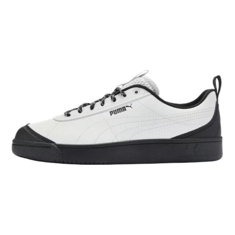 PUMA Grounded Unisex Low-top Versatile Comfort Skate Shoes White Black 408705-01 43