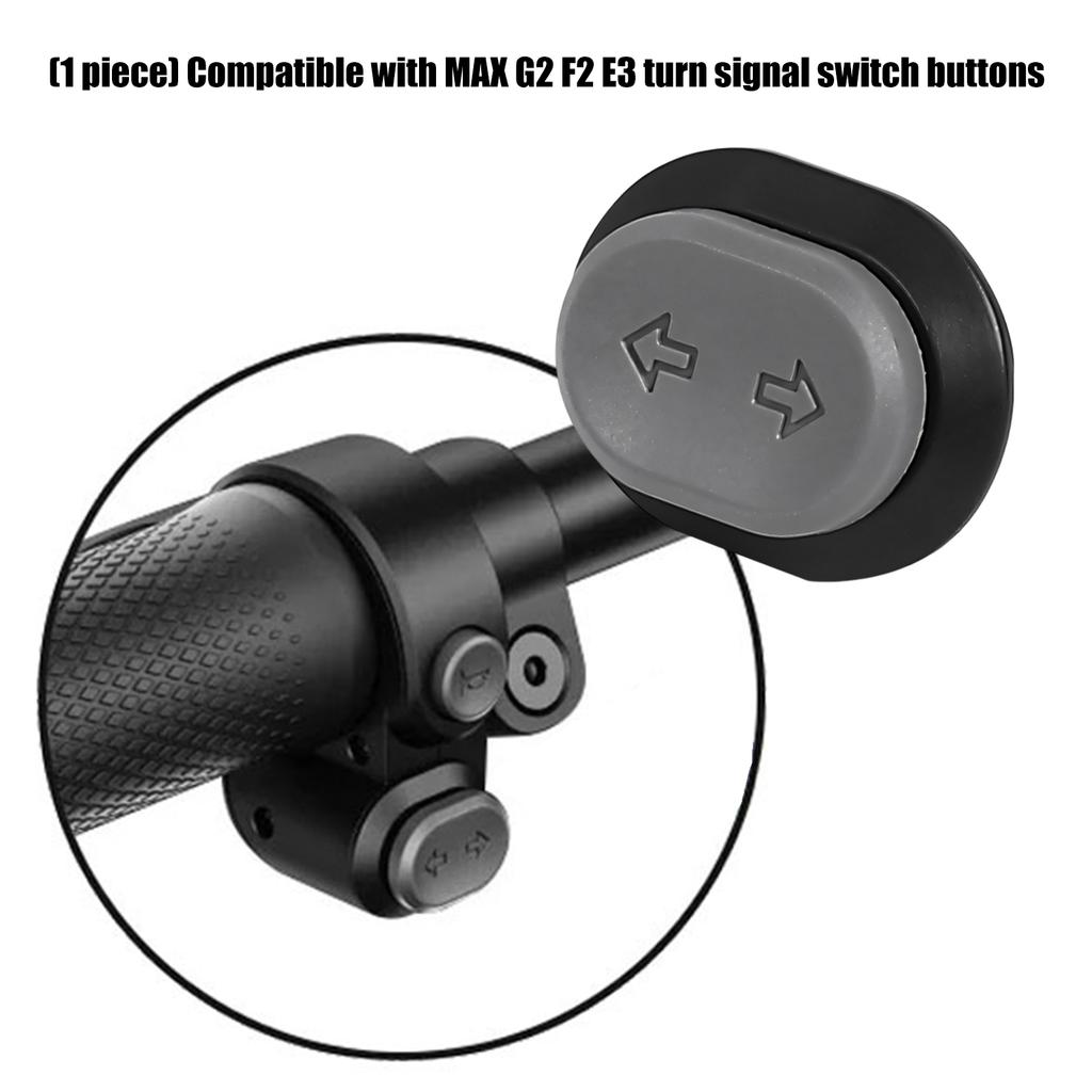 Upgrades Plastic Turn Signal Button Compact Designs Electric Scooter Turn Indicator Switches for F2 E3 SCOOTER