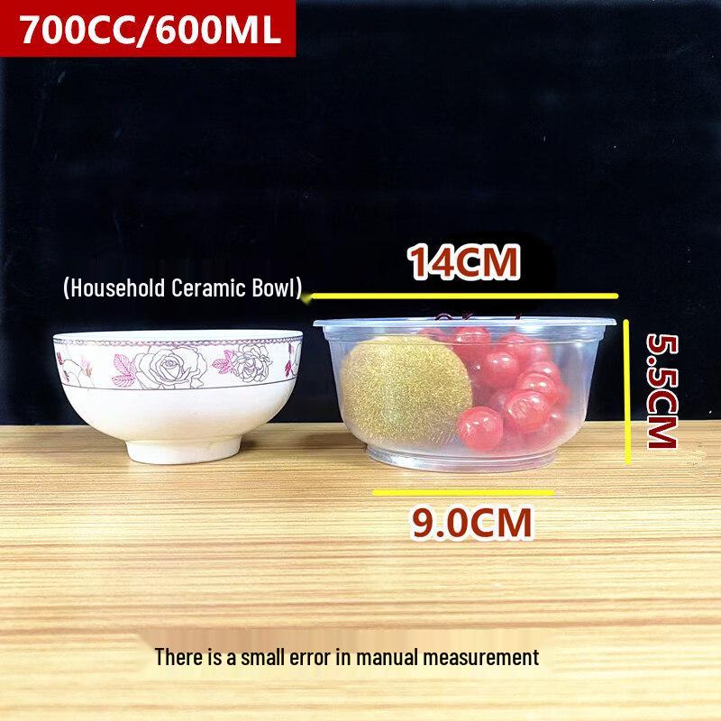 Star Disposable Plastic Round Meal Box