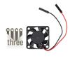 Mini Cooling Fan with Screws for Raspberry Pi/Orange Pi, 5V/3V, 30x30x7mm