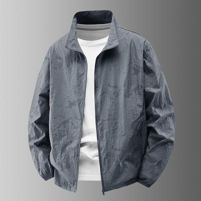 Quick Drying Breathable Jacket Man Outdoor Ultra Thin Sunscreen Skin Coats Fishing Climbing Hiking UV Outwear Lightweight