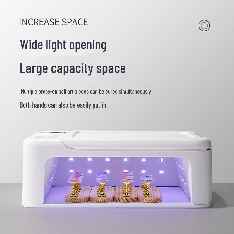 Multifunctional UV Nail Dryer: Quick-Dry Gel Polish Machine with Hand Rest, Salon-Quality Double-Hand Baking Lamp
