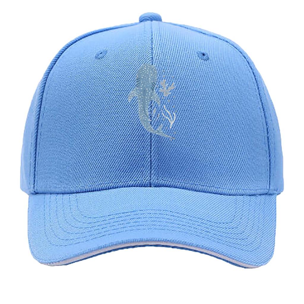 Whale Shark Vinyl Wall Decal Sandwich Baseball Cap