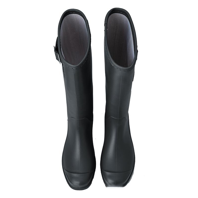 Waterproof Rain Boots Women Adult High Tube Buckle Long Tube Water Shoes Autumn