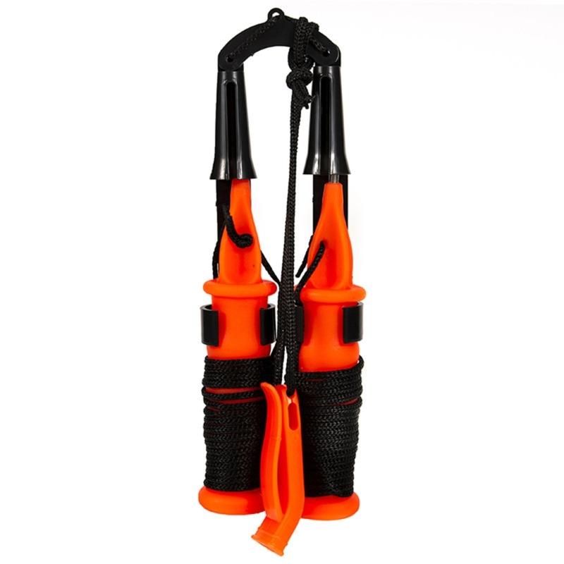 

Adventure Essential Winter Device Providing Ice Penetration and Integrated Safety Whistles for Sports Enthusiasts in Extreme Weather
