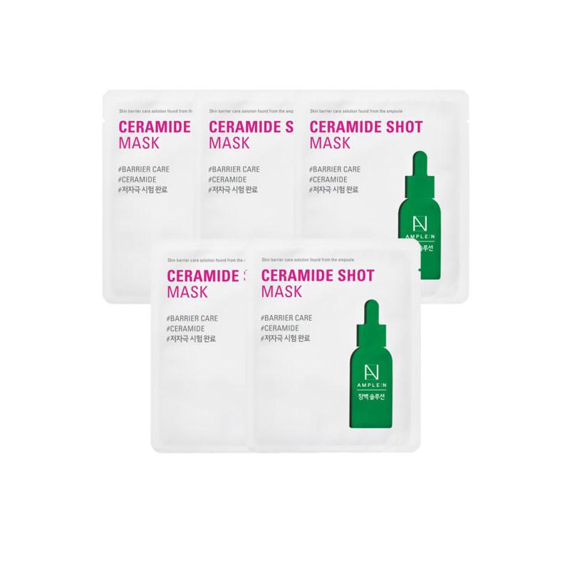 

NEW High-Moisture Ceramide Shot Mask Pack (5 Sheets)