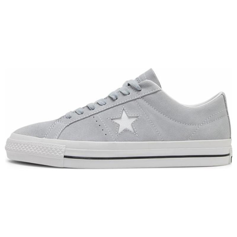 

Converse One Star Удобные Нескользящие Ударопрочные Износостойкие Низкие Кеды для Скейтборда Унисекс Серые 47.5 серый