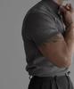 Baulopeulodeogteu Soft Mock Turtleneck Short Sleeve Knit [Gray]