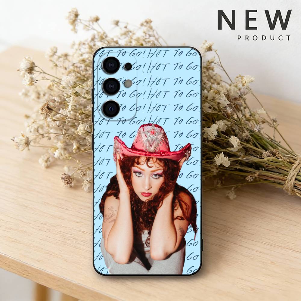 

Singer C-Chappell Roan Phone Case For Samsung S26,25,24,23,22,21,20,30,Ultra,Plus,Fe,Lite Black Shell Samsung S21lite
