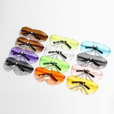 Frauen Männer Persönlichkeit Radfahren Shades Outdoor Brille Unisex Sonnenbrille Mode Sport Zubehör