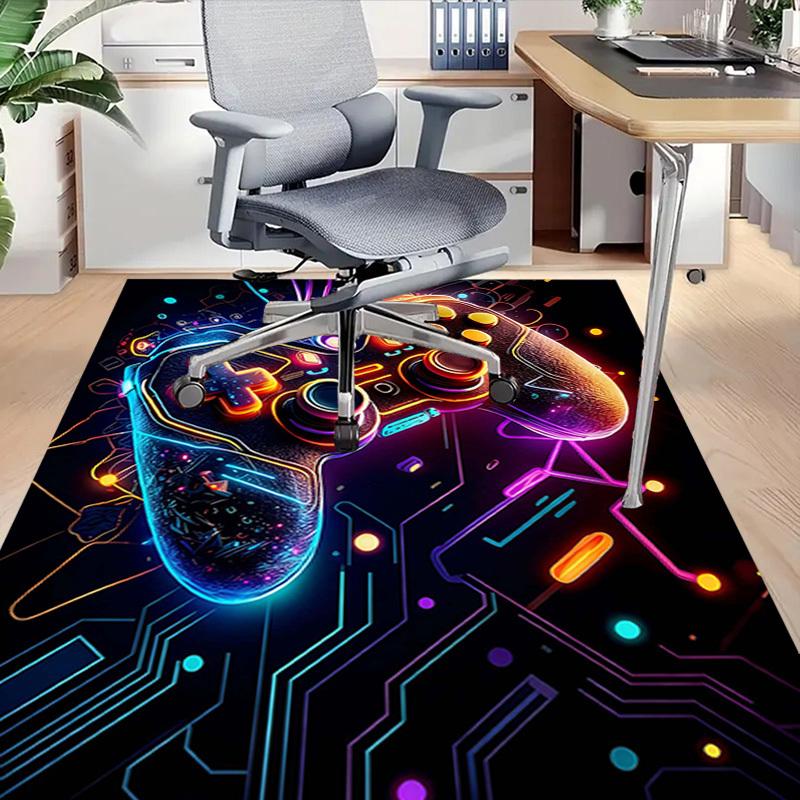 1PC Gamepad Technology Extra Large Non-Slip Floor Carpet, Office, Family, Bedroom, Studio - Large Area RugJ0348