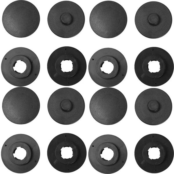 Car Floor Mat Anti-Skid Fixer Grips Double Layer Fixed Clips Set Universal Arpet Fixing Clamps Buckle Fixer Accessories Tools