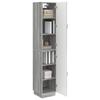 Cabinet Set 2 Pcs Grey Sonoma Particleboard