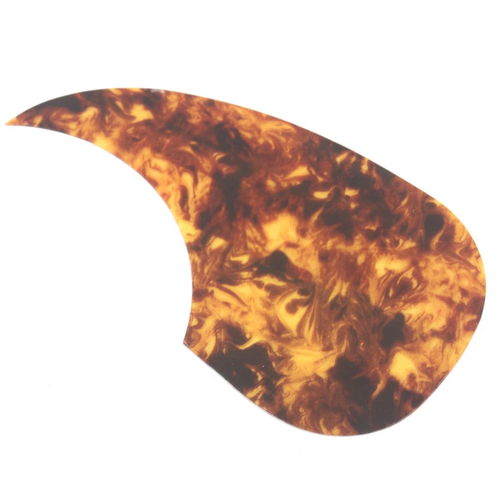 41-Inch Guitar Guard Folk Classical Acoustic Guitar Panel Anti-scratch Sticker Self-adhesive Protective Plate Tortoise Shell Color