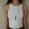 Fashionable Comb Pendant Necklace Sturdy Styling Charm Jewelry Accessory for Trendy Hairstyles Casual Decoration