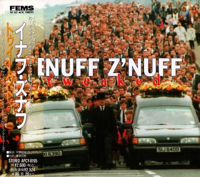 CD ENUFF ZNUFF  Tweaked APCY8195 FAR EAST METAL  1994 Japan Rock Used