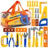 10/20/30pcs Plastic Simulation Maintenance Tool Set Simulation Hammer Safe Design Construction Toy Set Mini Size