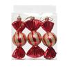 Christmas Tree Ornament, Xmas Glitter Candy Ball, Shatterproof Material, Lightweight Design, Festive Addition to Home Decoration