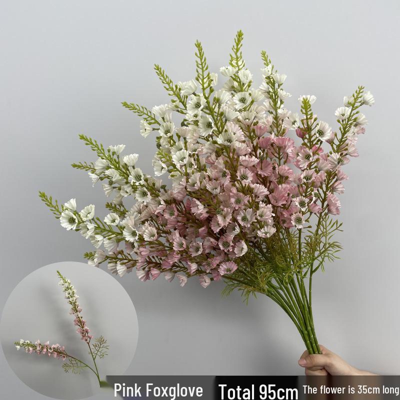 Wedding Pink Series Peony and Rose Artificial Flowers for Decorations