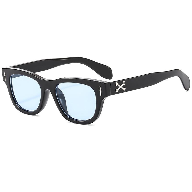 Vintage Square Sunglasses For Men And Women With Uv400 Protection For Outdoor Activities And Driving