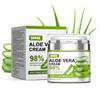 Pressed Jar 98% Aloe Vera Cream 50ml Mooth Delicate Radiant and Translucent Rapid Absorption of Skin Retinol Anti Aging Serum