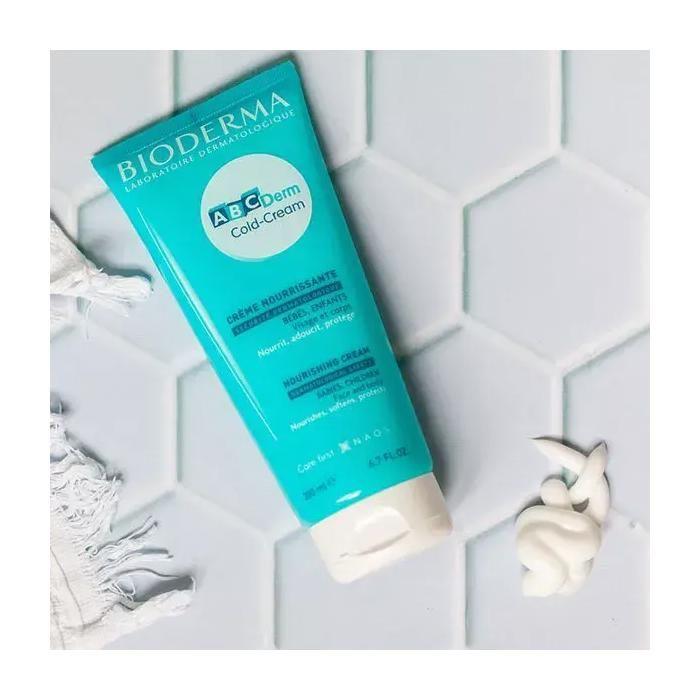Crème Nourrissante - Bioderma - ABCDerm - 200ml - Mixte - Enfant - Texture Crème
