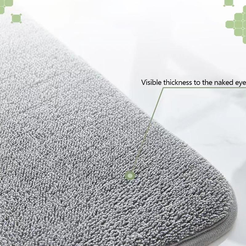 1pc-Anti Slip Carpet, Comfortable Memory Buffered Bathroom Floor Mat, Suitable for Use At Home Room Entrances, Home Decoration