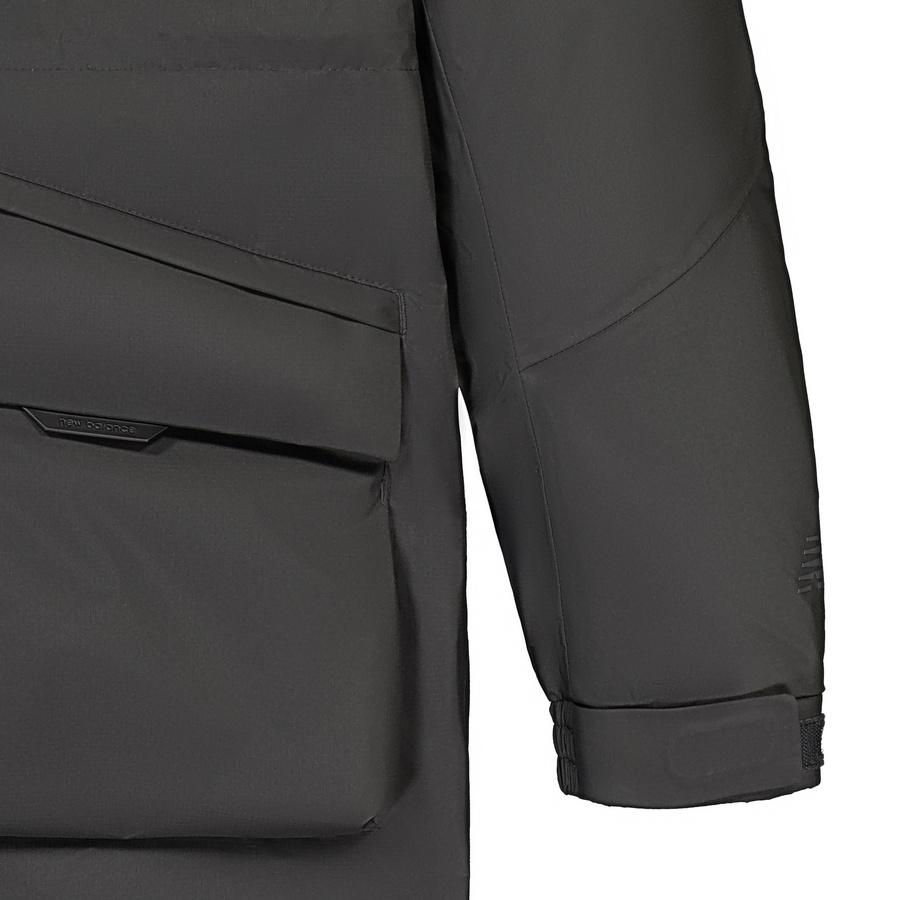 New Balance FW24 Dermiza Down Jacket Unisex Dark Gray NPE48091-DKG