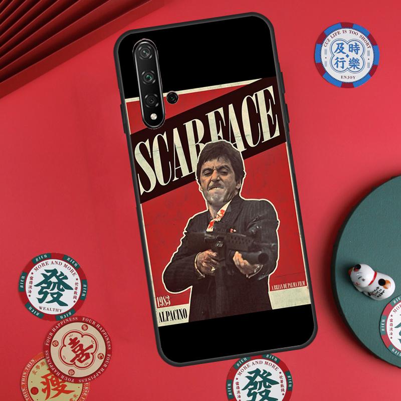 

Scarface Tony Montana For Huawei Nova Y73 Y72 Y61 Y91 Y90 Y70 Y60 12s 12i 11i 8i 9 10 SE P60 Pro P30 P40 Lite Case Huawei P30 Lite