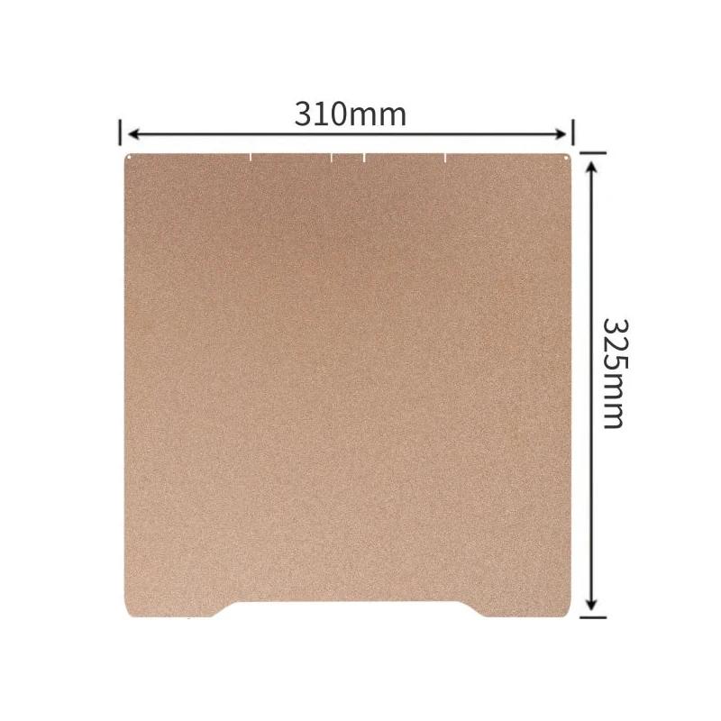 Für Creality K2/K2 PRO Bauplatte beidseitig texturiert PEI PET PEO Platte K2 Combo Kaltplatte Heizbett 3D-Druck Teile