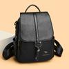 PU Backpack Women's Lightweight Backpack Multi-functional Shoulder Bag