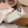 Niche Girl's Diamond-patterned Apple17pro Phone Case iphone16Transparent14All Inclusive15Applicable17Korean Style