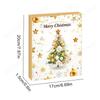 Jewelry Kit Christmas Countdown Calendar Fashion Bracelet Necklace Ring Earrings 24 Days Xmas Advent Calendars Gifts For Girls