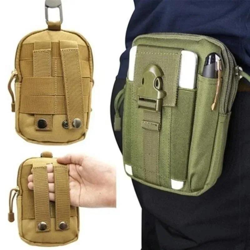 Tactical Camouflage Multifunctional Waterproof Waist Bag for Outdoor Sports & Camping