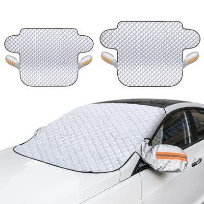 Magnetische Windschutzscheiben-Schneeabdeckung Verdickte Halbabdeckung für Frost- und Schneeschutz Universal-Winter-Auto-Windschutzscheibe